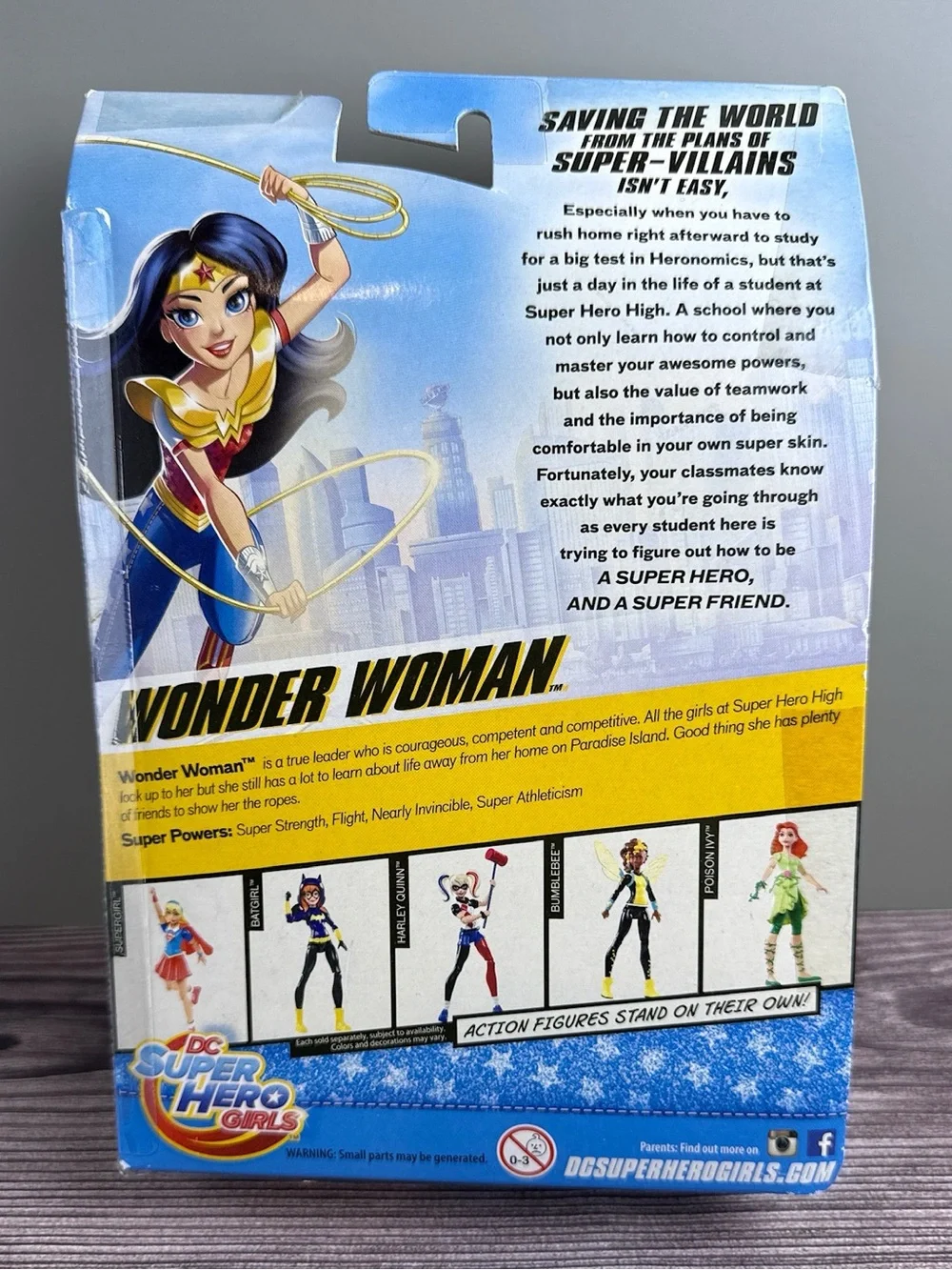 DC Super Hero Girls Wonder Woman Action Figure w/ Magic Lasso Mattel